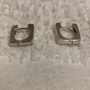 Silver earrings ❗️